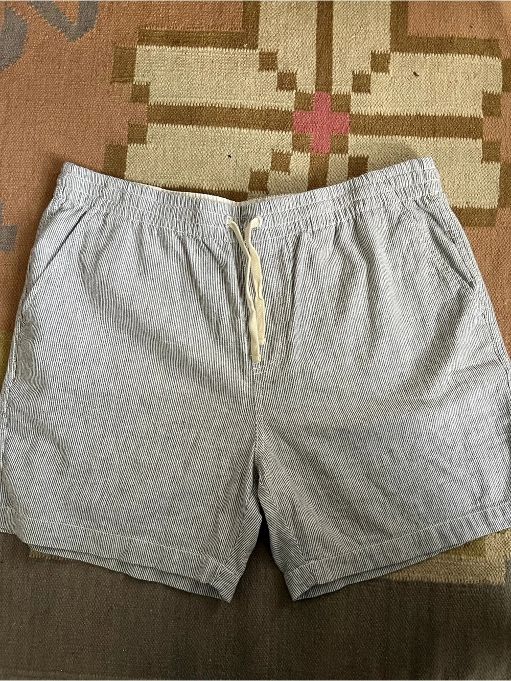 J. Crew Linen Blend Dock Short- 6in Inseam